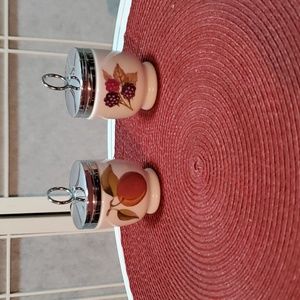 Pair Of Vintage Royal Worcester Egg Coddler Cups